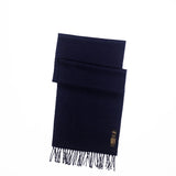 Royal Alpaca Navy Blue Scarf