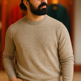 O neck sweater