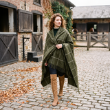 Tinkuy Plaid Blanket – Olive Green