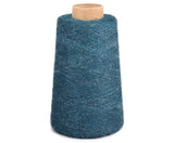 Suéter Medio Cierre Salkantay Azul Cobalto de baby alpaca, Cusco - Etno Alpaca