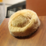 Baby alpaca fur hat
