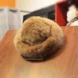 Baby alpaca fur hat