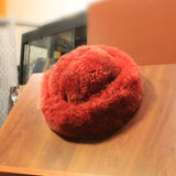 Baby alpaca fur hat