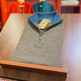 Half-zip sweater