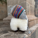 Chullo with colorful design