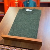 Green O-neck Sweater “Uchu Kuski”