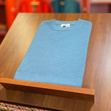 Light Blue “Qocha” Crew Neck Sweater