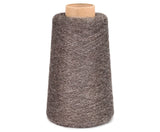 Suéter Medio Cierre Salkantay Marrón Tabaco de baby alpaca, Cusco - Etno Alpaca