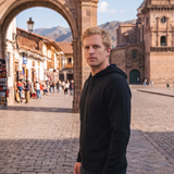 Suéter Hoodie Adriano Negro