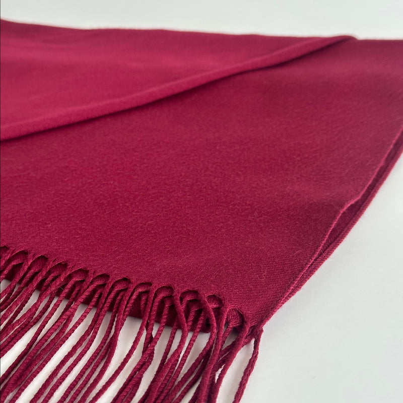 Etno alpaca solid color scarf