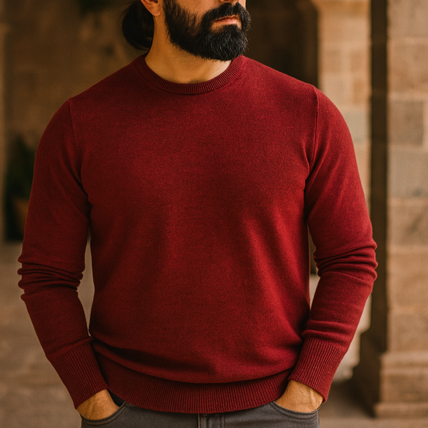 O neck sweater
