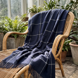 Tinkuy Plaid Blanket – Navy
