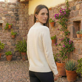 Suéter Mock Neck Misti de baby alpaca, Cusco - Etno Alpaca