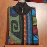 Men's intarsia jacket