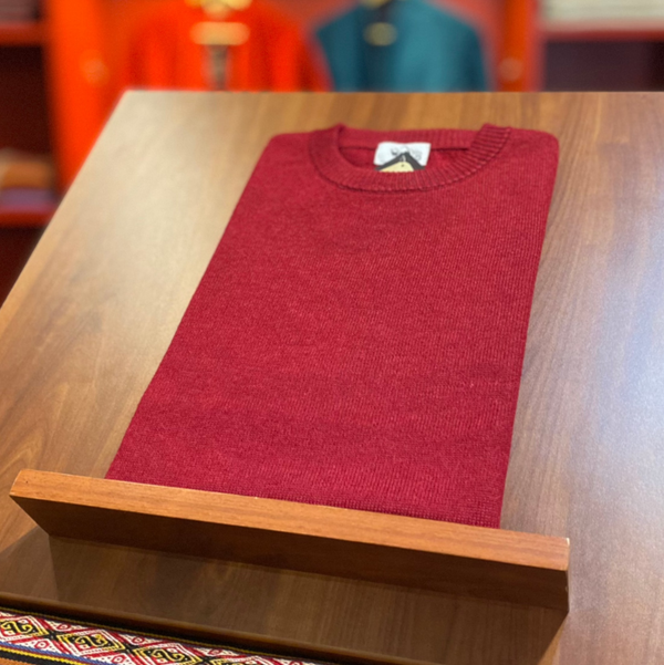 O neck sweater